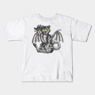Chimera Cubs: Grey Tabby Kids T-Shirt